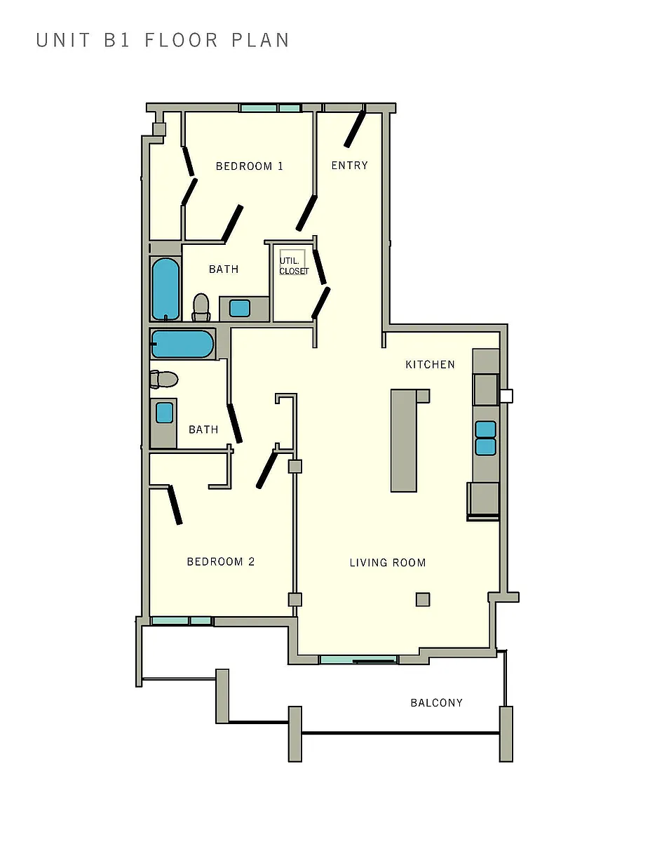 Floor plan B1