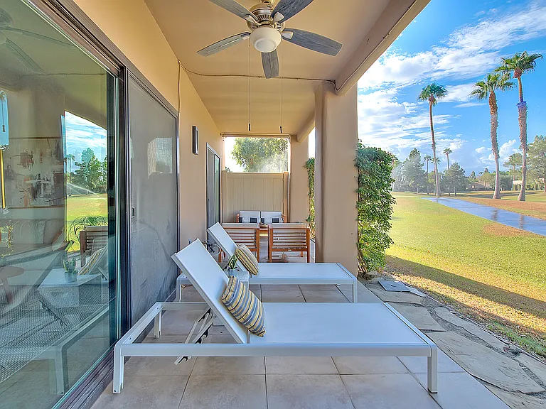 Back patio