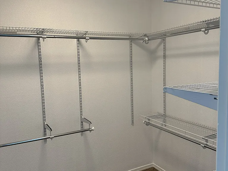 Master bedroom walk-in closest
