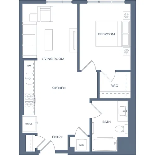 Floor plan A13