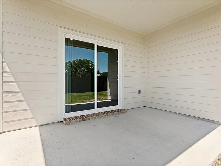 Covered patio