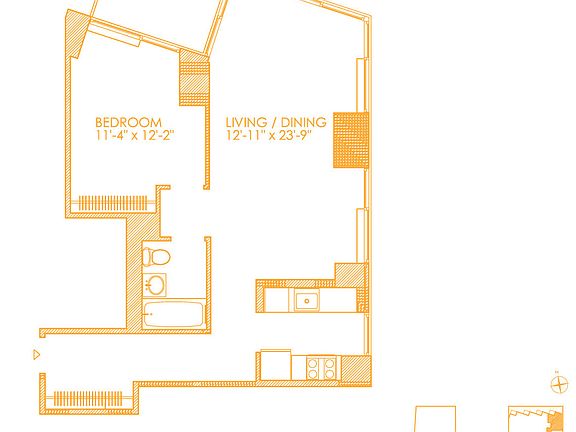 2nd image of 505 W 37th St APT 1702