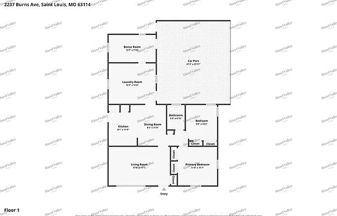 2 bed, 1.0 bath, 1048 sqft, $1,365 — Photo 2
