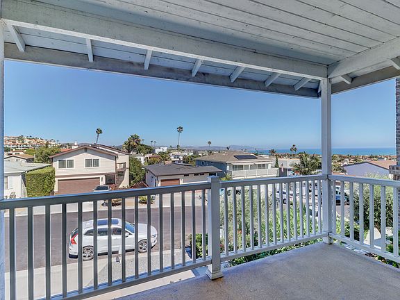 Newly Painted Covered Balcony