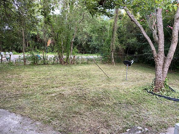 Fenced in front yard