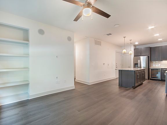 this particular unit does not have the built in bookshelves
