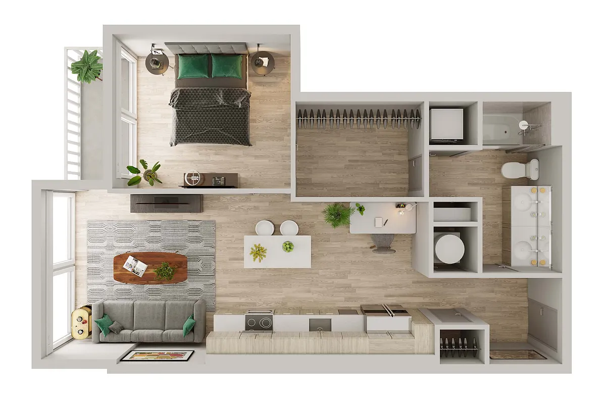 Floor plan A7