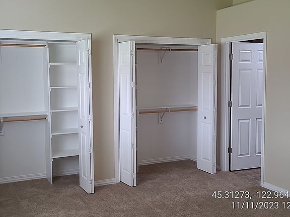 Master bedroom and door to master bath