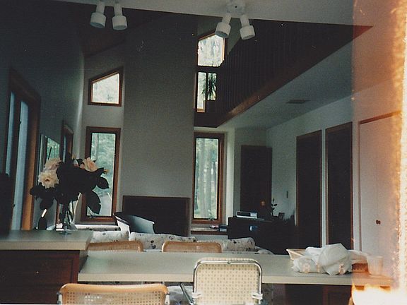 High ceiling Family room