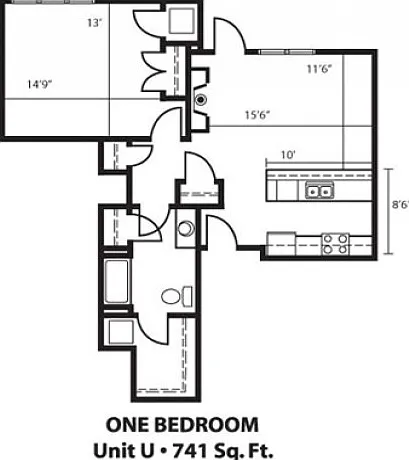 One Bedroom U One Bedroom U