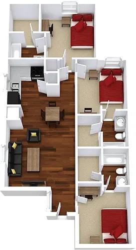 Floor plan C1