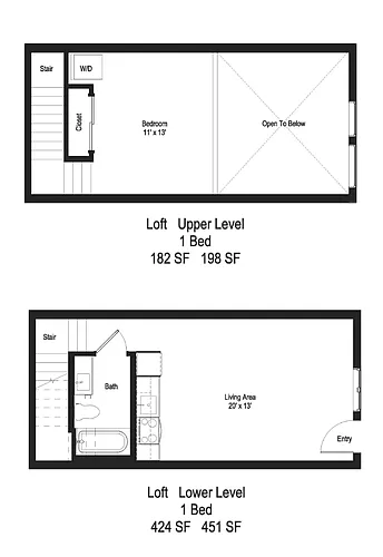 Floor plan Loft