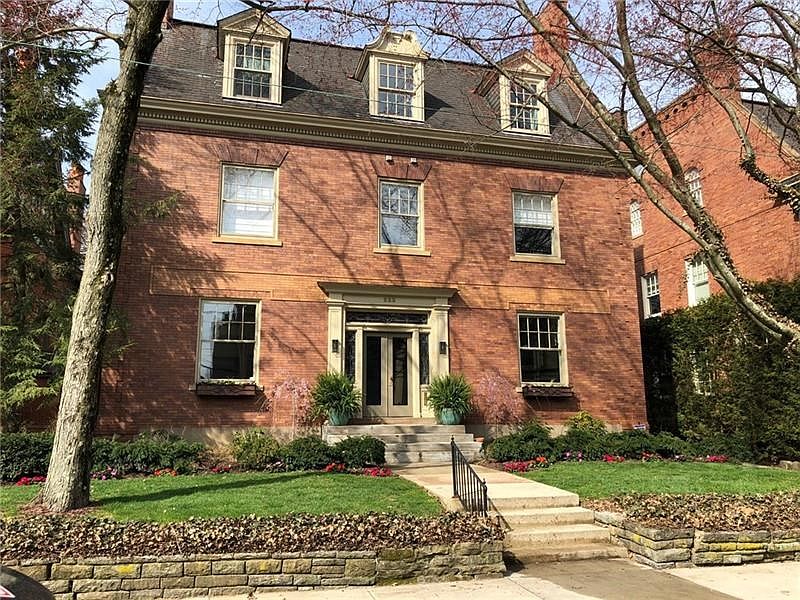 Stately all brick colonial on sought after street.
