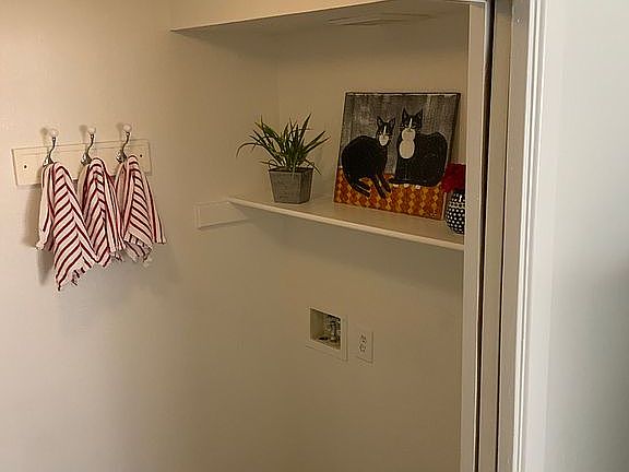 Washer & Dryer space