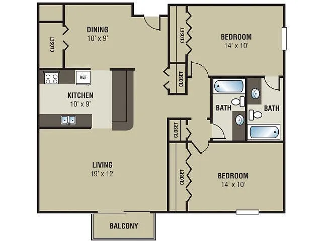 Floor plan Bradford