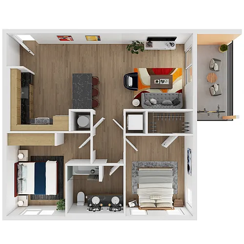 Floor plan Thunder Dome