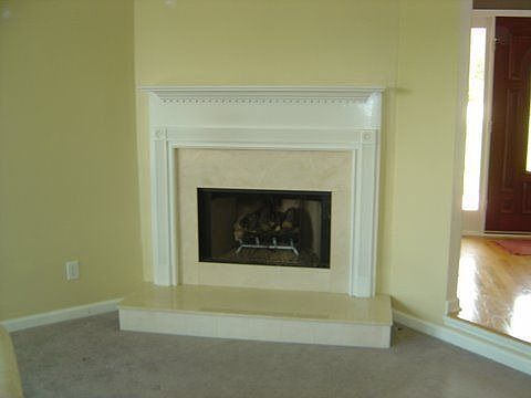 FIREPLACE WITH LAKEVIEW