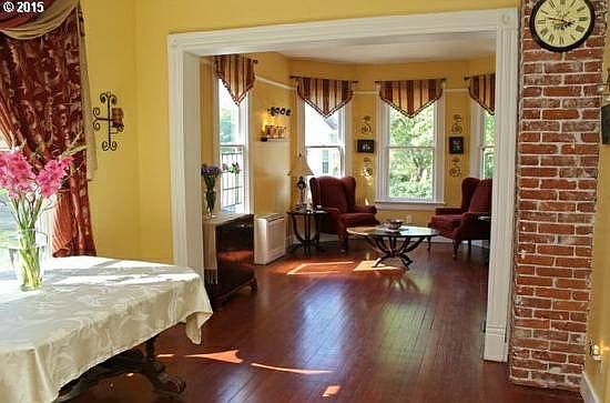 Living room, dining room