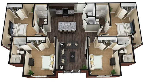 Floor plan Thayne II