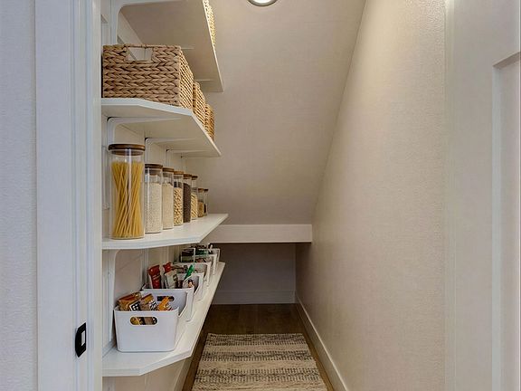 Under stairs pantry