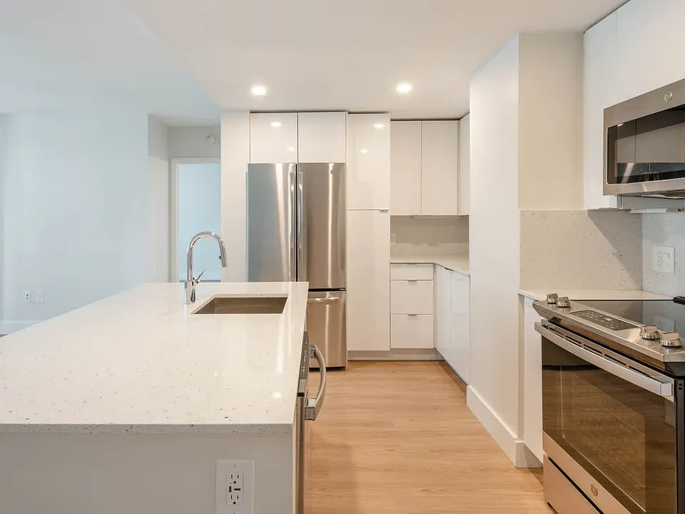 Kitchen with Stainless Steel Appliances