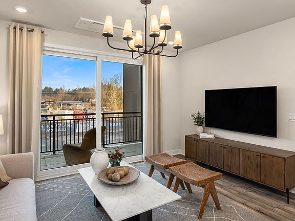 Living Room with Balcony