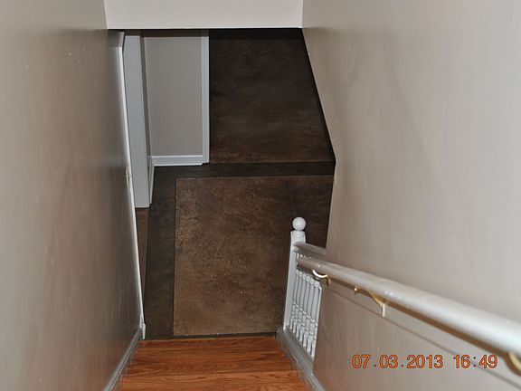 stair overlooking foyer