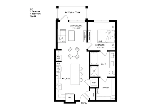 Floor plan A3