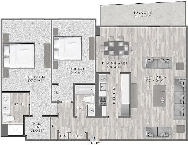 Floor plan B3