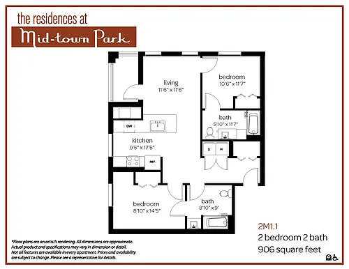 Floor plan 2M11