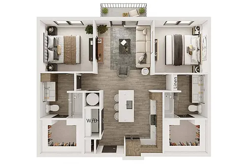 Floor plan B1 ALT
