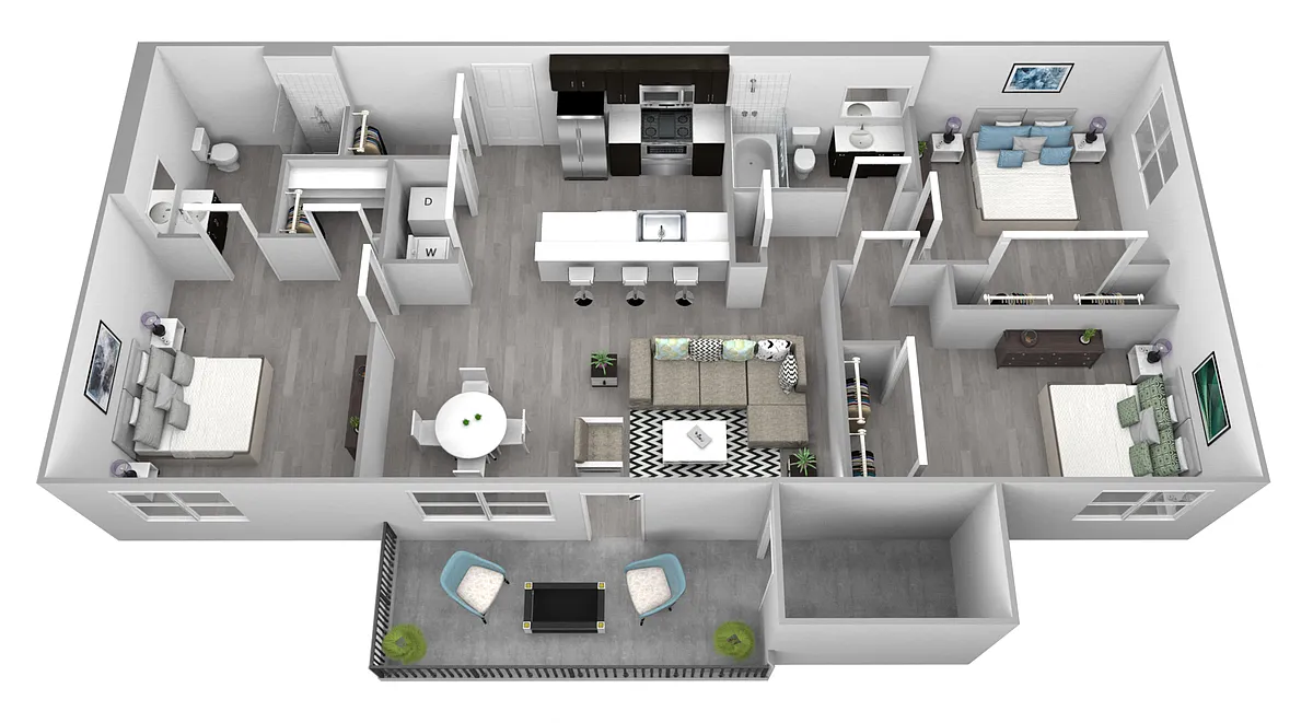 Floor plan Metolius