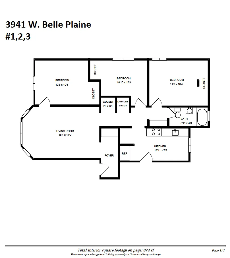 Building Photo - 3941 W Belle Plaine Ave #3