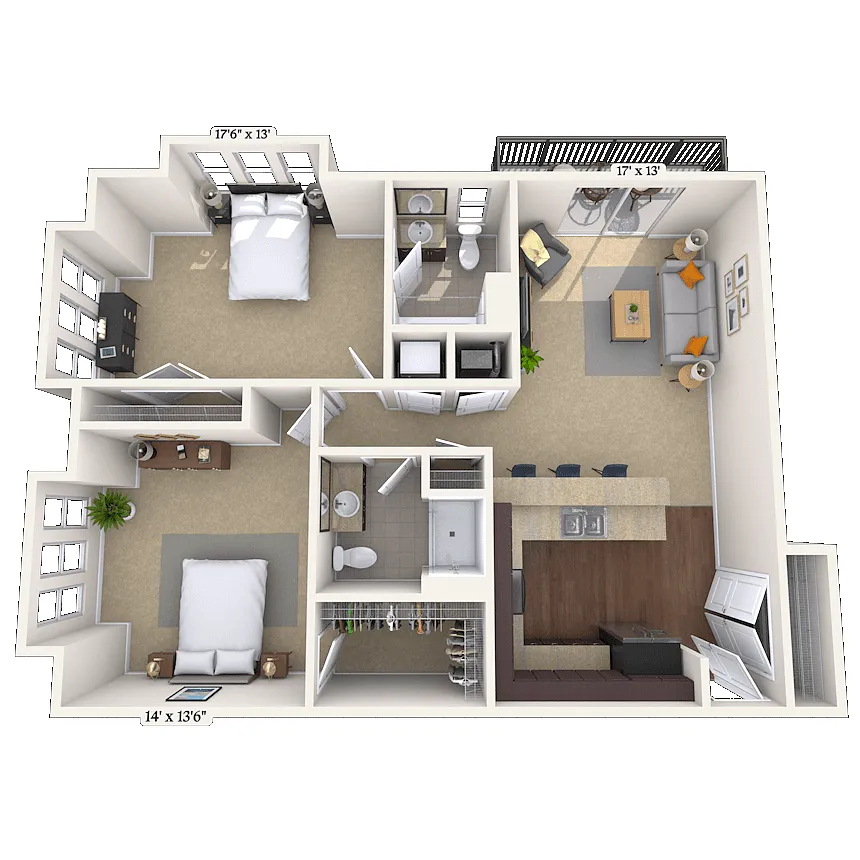 Floor plan Prague II