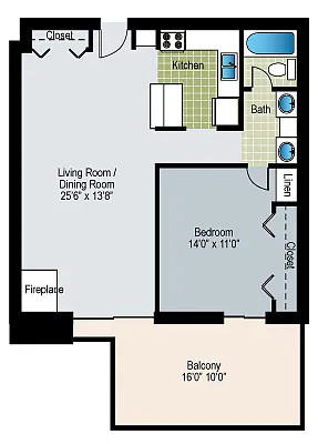 Floor plan Dover