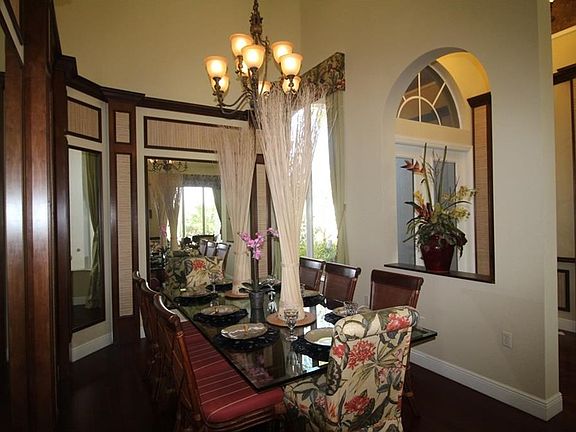 DINNING ROOM AND ENTRANCE HALL