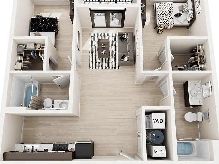 4UP Luxury Apartments — Photo 26