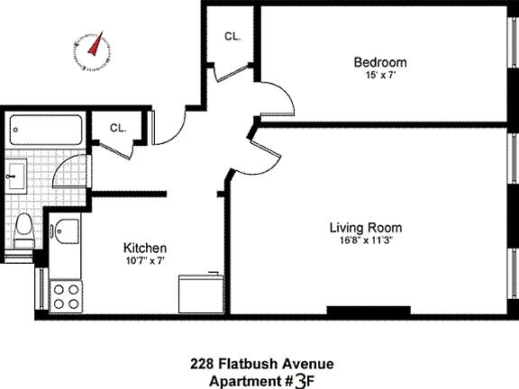 2nd image of 228 Flatbush Ave APT 3F