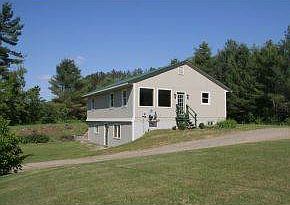 South side and front of house