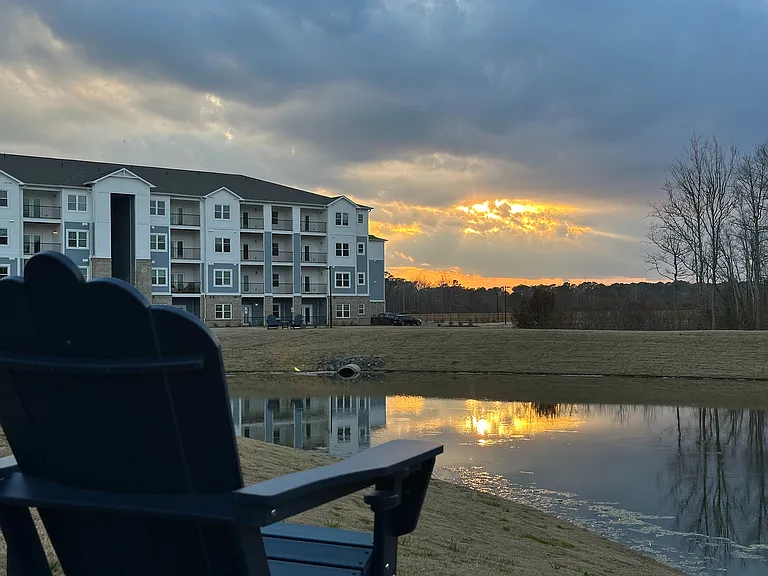 Experience the serene sunsets and peaceful views from your new home.