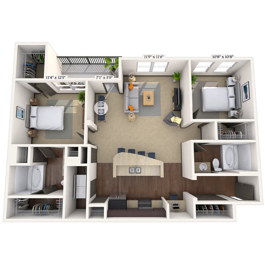 Floor plan Santee