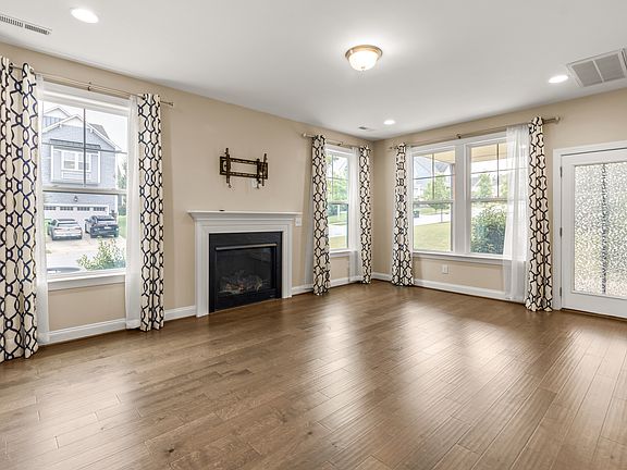 Living spaces with Fire place