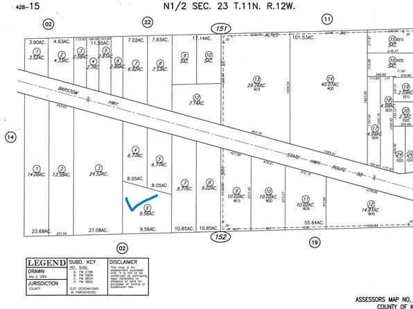 58 Highway, Mojave, CA 93502