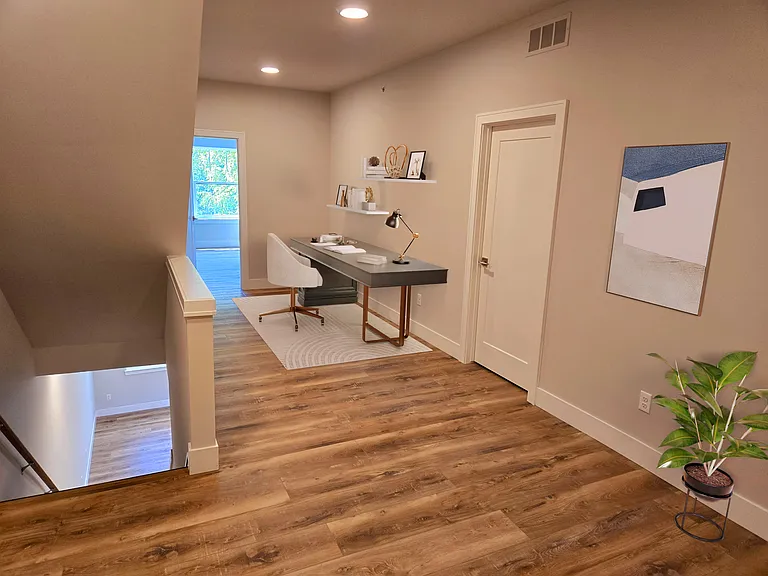 Ample room for an at-home office space