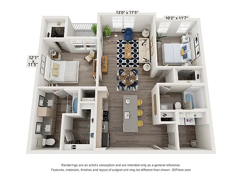 Floor plan Asher