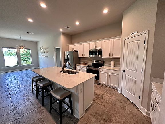 Large open floor plan