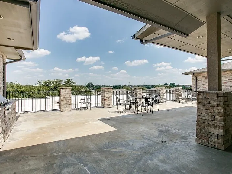 Rooftop deck
