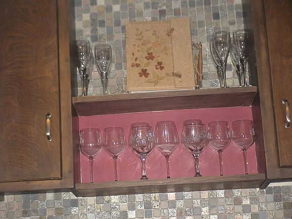 Wetbar cabinets