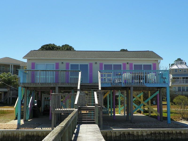 View from the dock