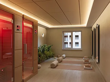 2BR, 2BA - 787 SF